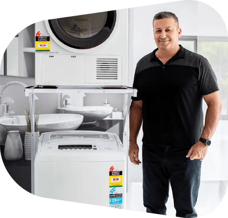 Tony Kahale, founder and designer of DryerStand