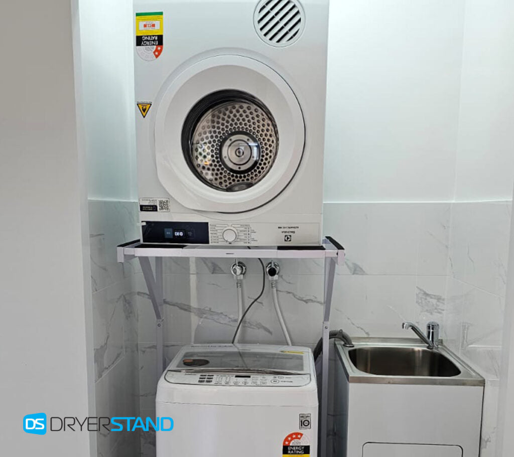 DryerStand Adjustable washing machine setup from Britec