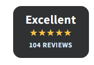 Excellent, five stars, 104 reviews